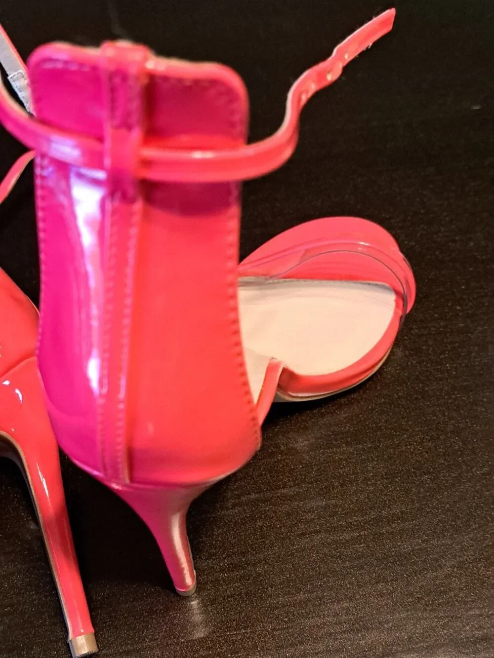 Qupid Hot Pink Heels